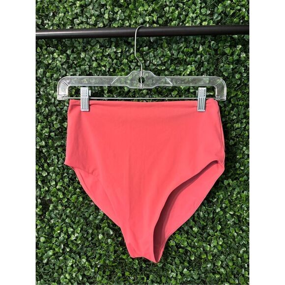 Lululemon Waterside High-Waist Skimpy-Fit Swim Bottom  in raspberry cream Sz 4 - Picture 1 of 3